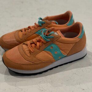 Saucony - Orange & Teal - Women's 8.5